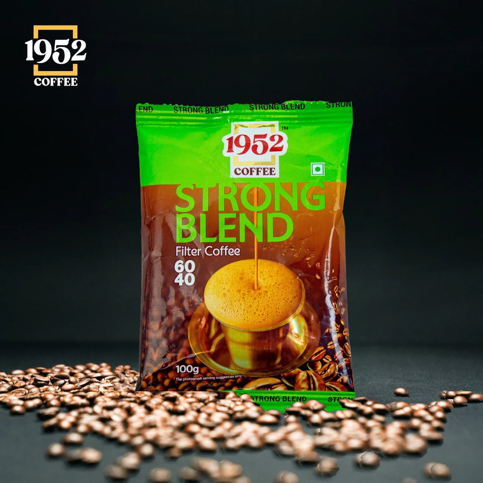 Strong Blend 100G x 10Packets ( 60% Coffee - 40% Chicory)