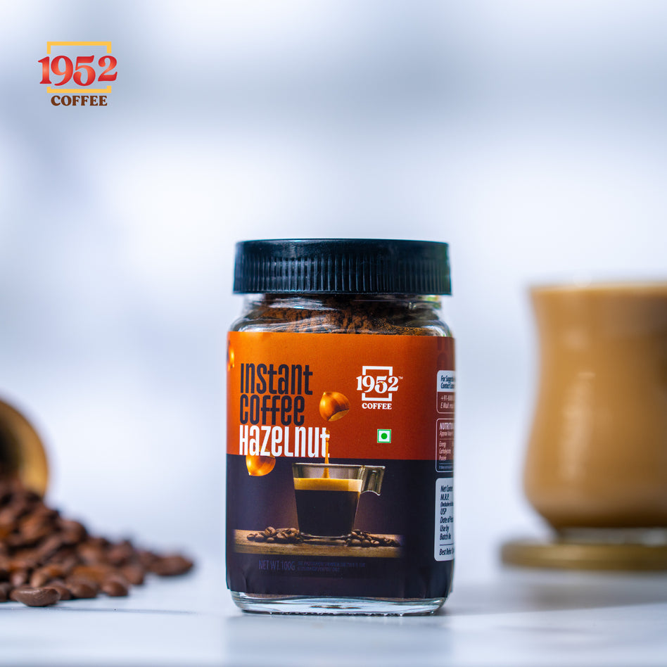 INSTANT COFFEE HAZELNUT 100GM