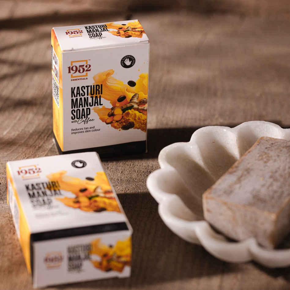KASTURI MANJAL SOAP WITH COFFEE 120gms