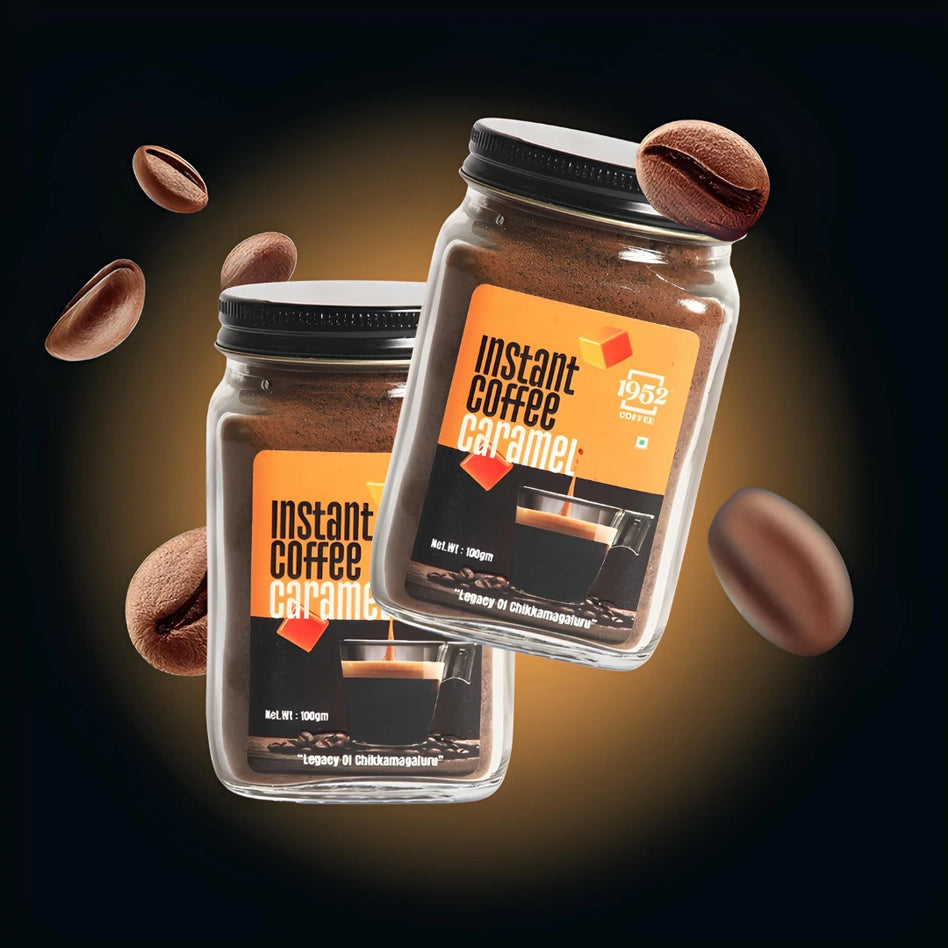 INSTANT COFFEE CARAMEL 100GM