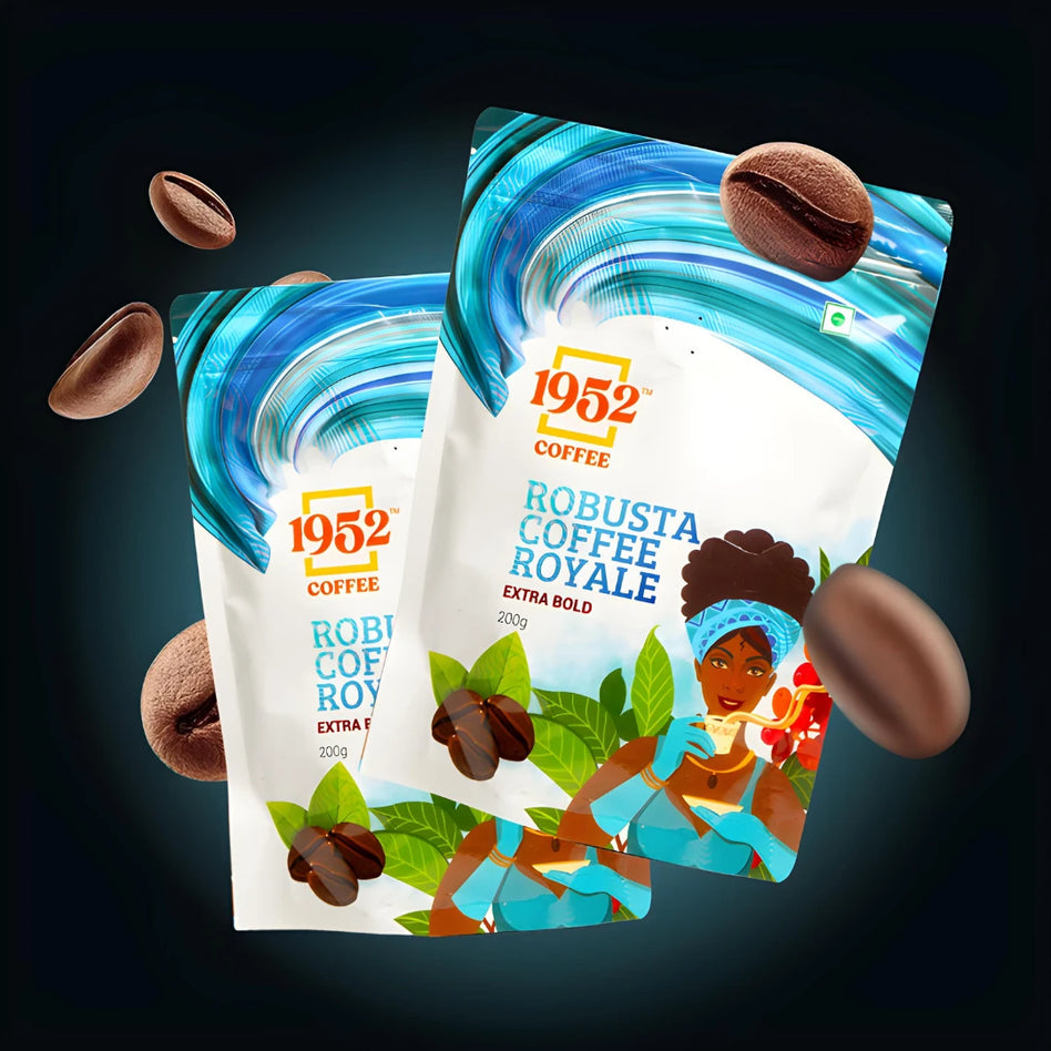 ROBUSTA COFFEE ROYAL 200G, (100% COFFEE)