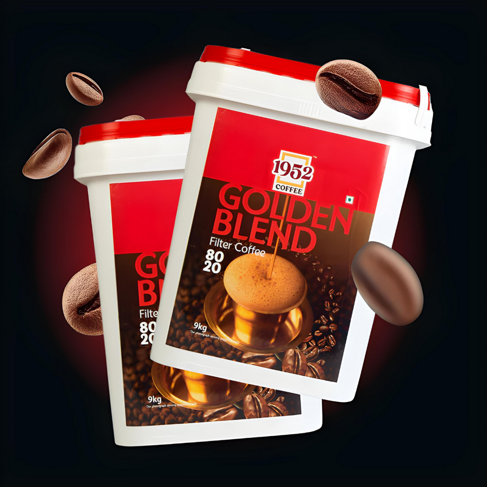 Golden Blend 9kg tin (80% Coffee - 20% Chicory)