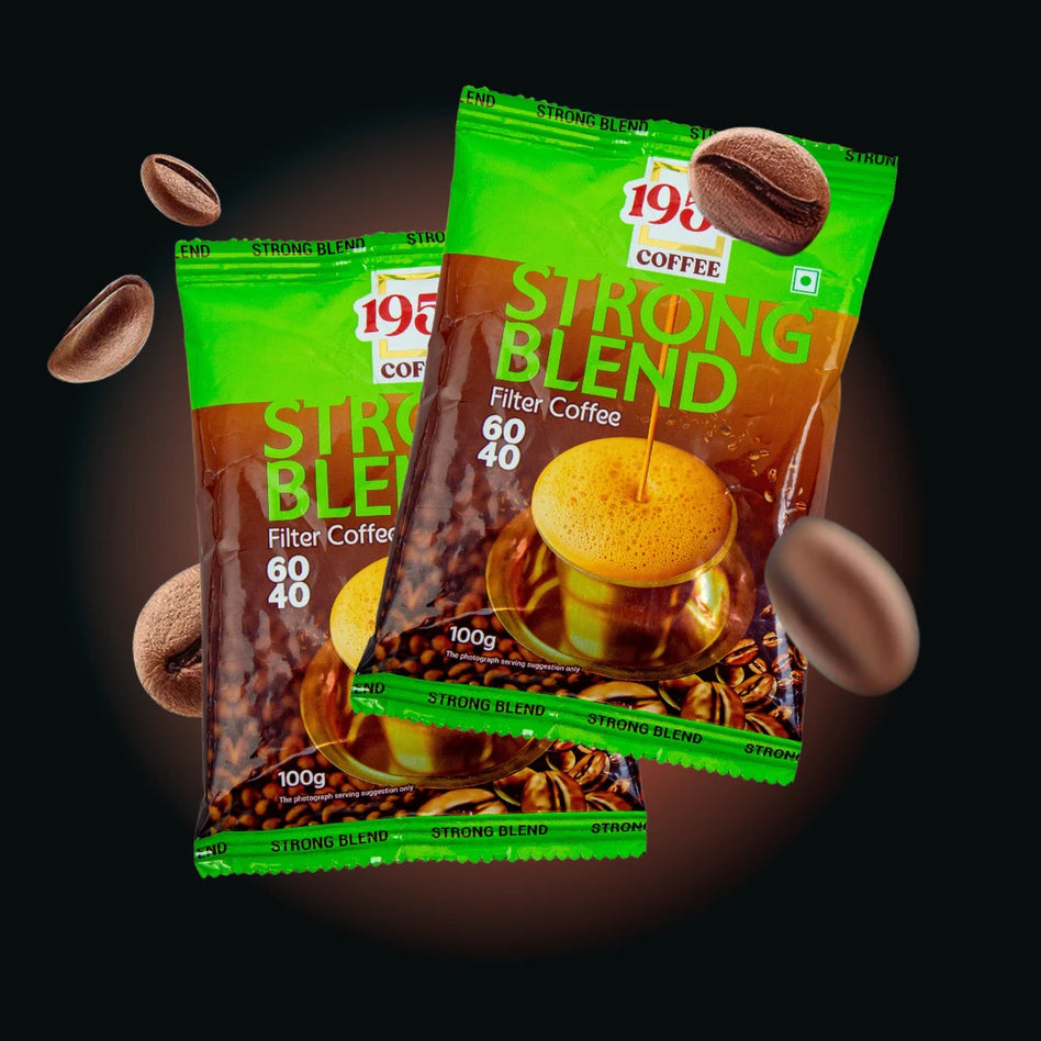 Strong Blend 100G x 10Packets ( 60% Coffee - 40% Chicory)