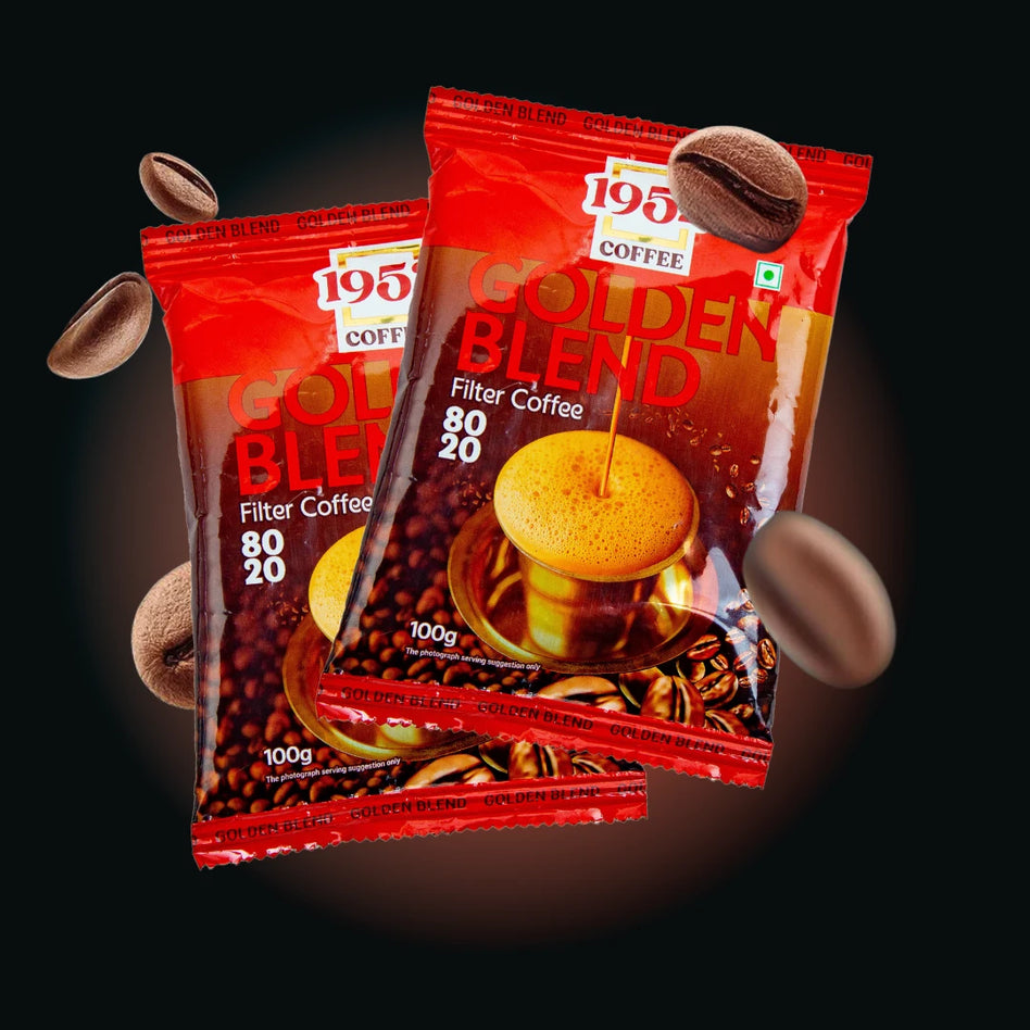Golden Blend 100G x 10Packets (80% Coffee - 20% Chicory)