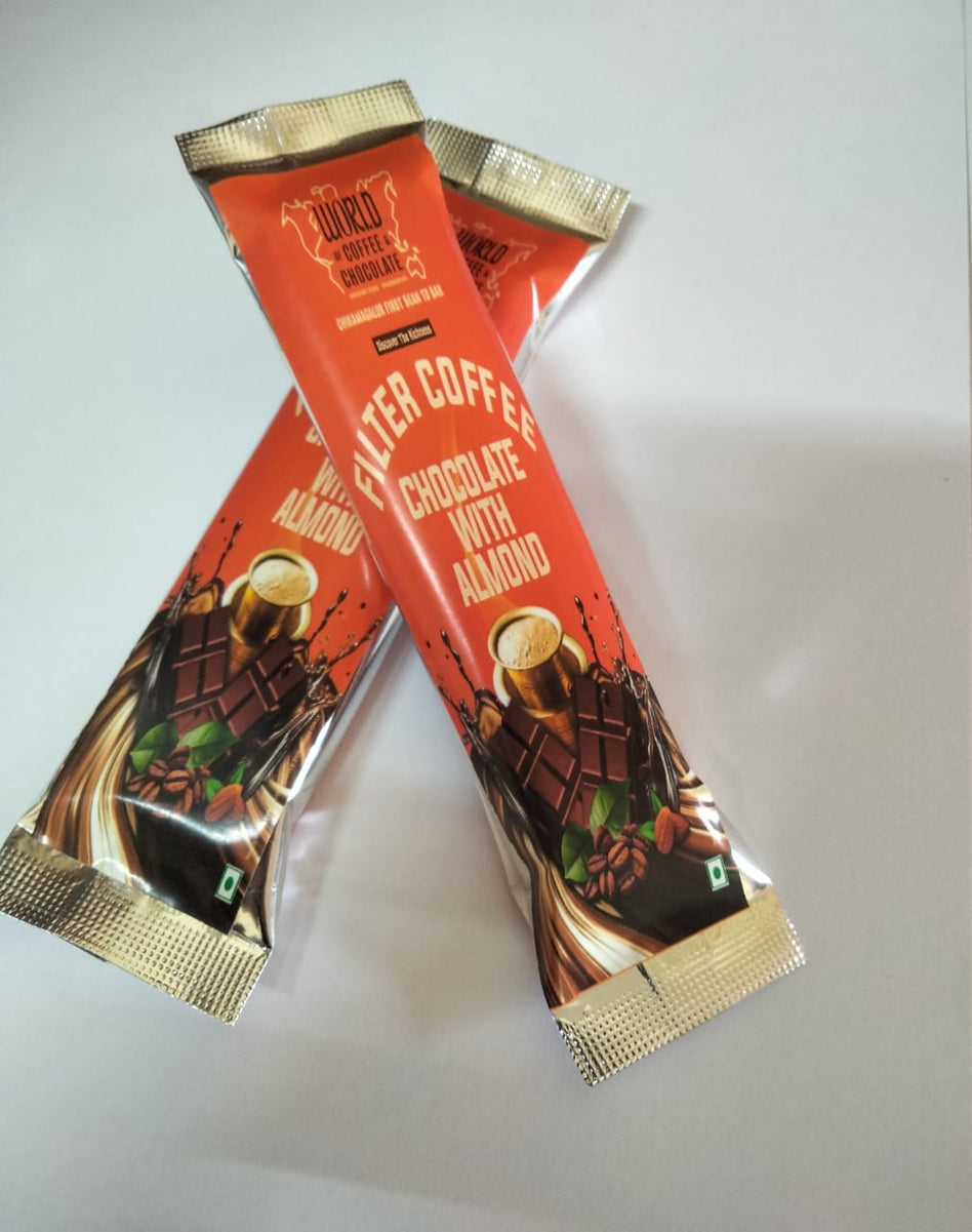 Filter Coffee Chocolate With Almond(Pack of 3)