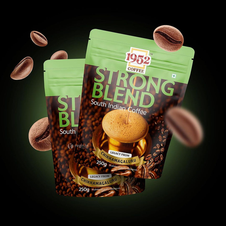 Strong Blend 250G, ( 60% Coffee - 40% Chicory)
