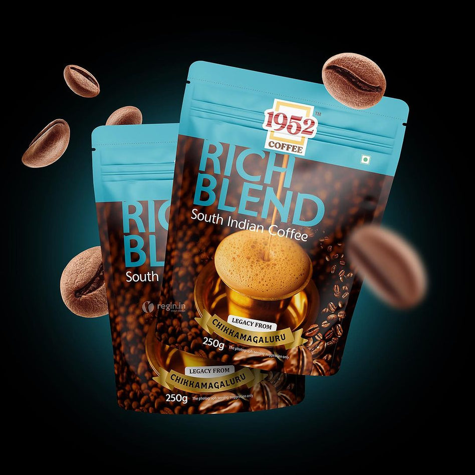 Rich Blend 250G, (70% Coffee - 30% Chicory)