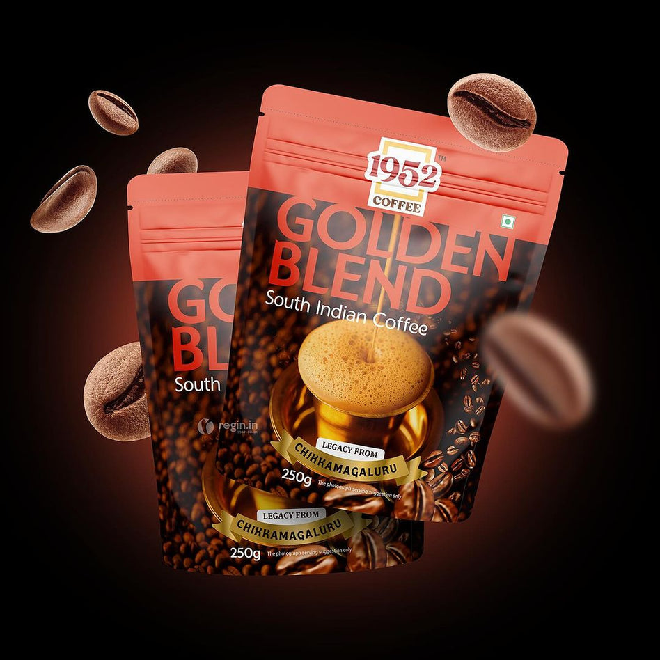 Golden Blend 250G, (80% Coffee - 20% Chicory)