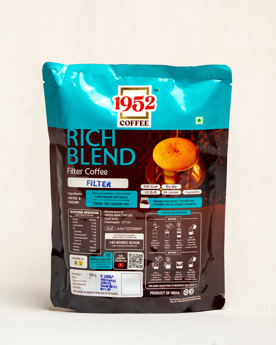 1952 Coffee Combo pack (Rich+Strong) 250g Each