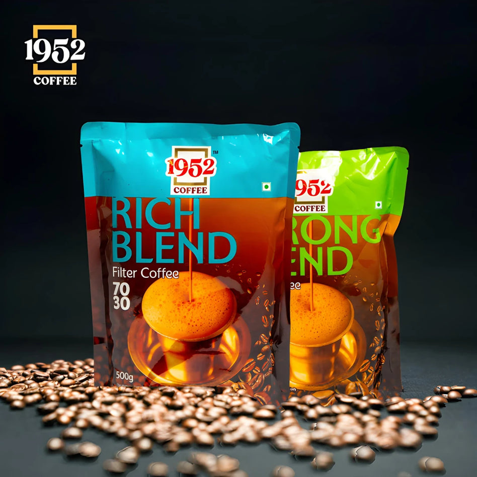 1952 Coffee Combo pack (Rich+Strong) 250g Each