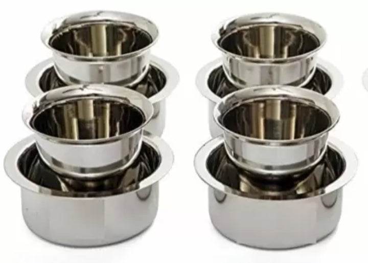 Stainless Steel Coffee Dabara Set Of Four
