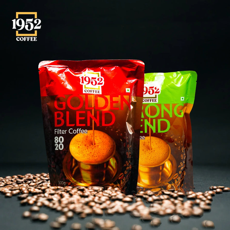1952 Coffee Combo pack (Golden+Strong) 250g Each