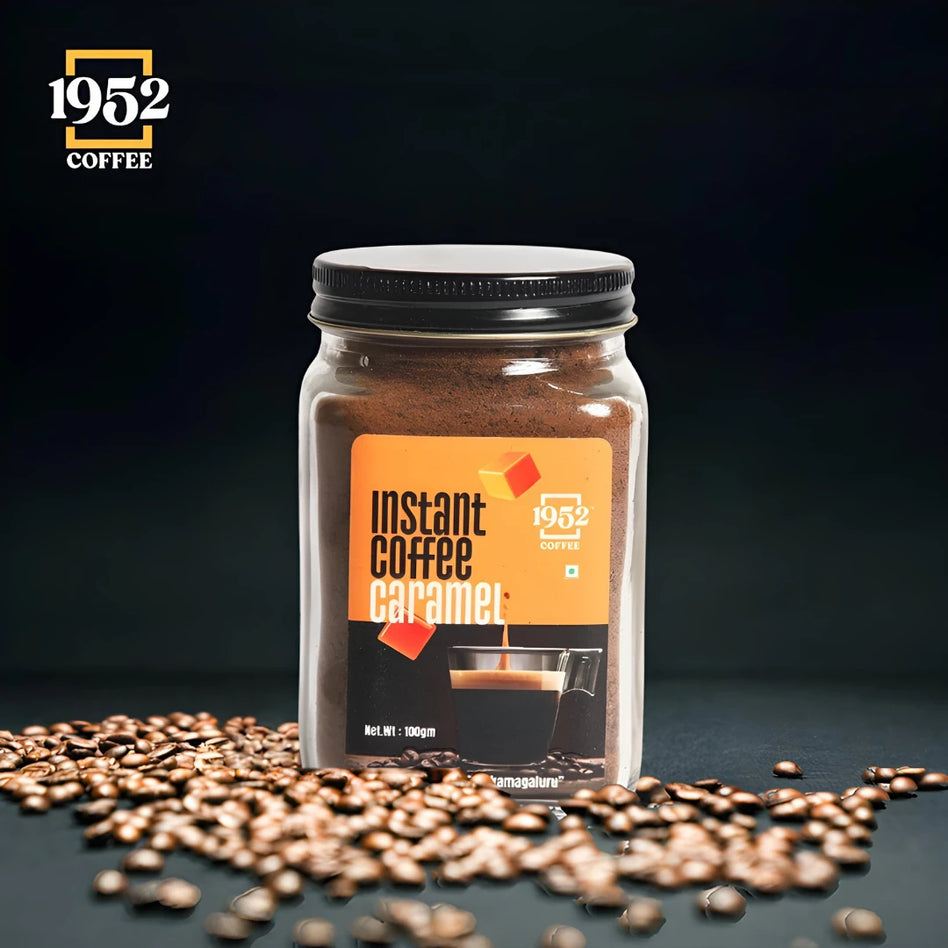INSTANT COFFEE CARAMEL 100GM